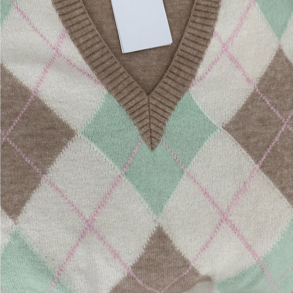& Other Stories Beige and Cream Sweater